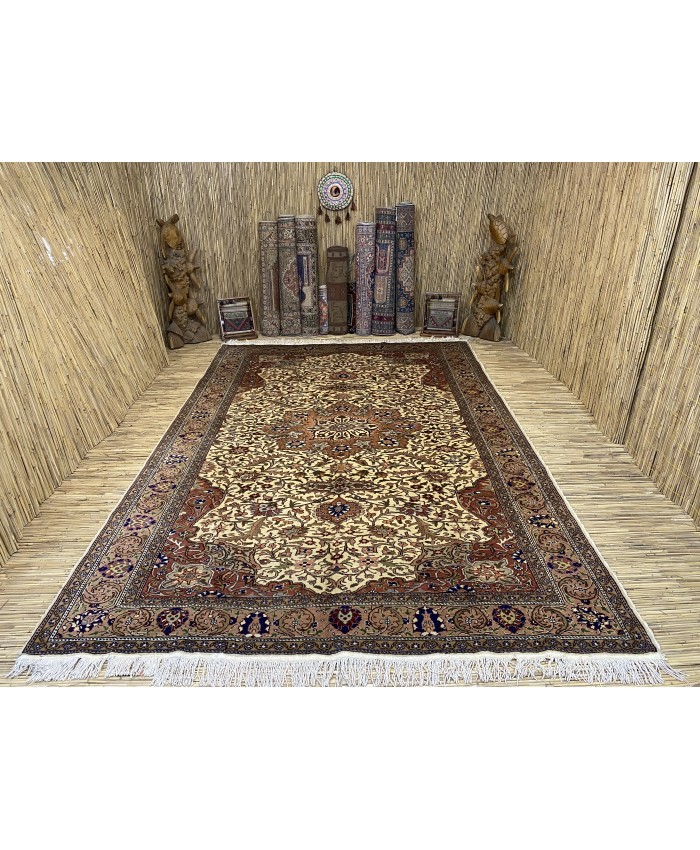 Turkish Kayseri Handmade Wool on Cotton Carpet – FREE SHIPPING..!